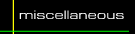 miscellaneous